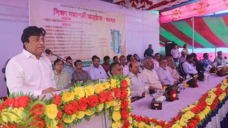গোবিপ্রবি’তে ৭ উপাচার্যের অংশগ্রহণে শিক্ষা সমাপনী অনুষ্ঠান