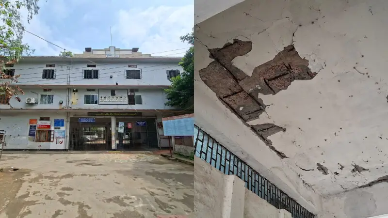 তিতুমীর কলেজের পুরাতন বিজ্ঞান ভবন ঝুঁকি আর অবহেলার প্রতিচ্ছবি তিতুমীর কলেজের পুরাতন বিজ্ঞান ভবন ঝুঁকি আর অবহেলার প্রতিচ্ছবি