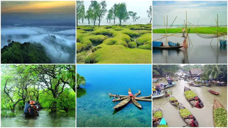 বাংলাদেশে বর্ষায় ঘুরে আসার সেরা ৫টি জায়গা