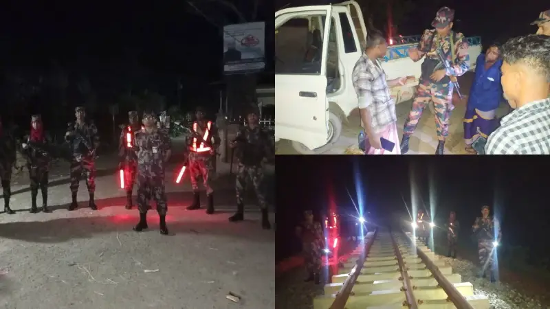 সীমান্তে পুশইন ঠেকাতে অতিরিক্ত সতর্ক অবস্থানে বিজিবি সীমান্তে পুশইন ঠেকাতে অতিরিক্ত সতর্ক অবস্থানে বিজিবি