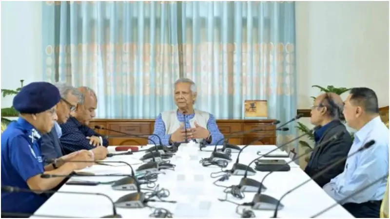পুলিশের জন্য যে ৫ বিষয়ে পদক্ষেপ নিতে বলেছেন প্রধান উপদেষ্টা পুলিশের জন্য যে ৫ বিষয়ে পদক্ষেপ নিতে বলেছেন প্রধান উপদেষ্টা