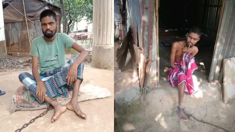 কোরআনে হাফেজ রুহুল আমিন প্রায় দুই যুগ ধরে শিকলবন্দি কোরআনে হাফেজ রুহুল আমিন প্রায় দুই যুগ ধরে শিকলবন্দি