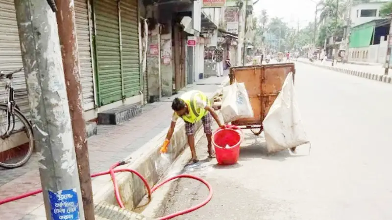 কোরবানির বর্জ্য অপসারণে বিসিসির নজির স্থাপন