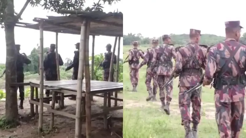 সীমান্তে ৪৩ বিজিবির বিশেষ নিরাপত্তা জোরদার সীমান্তে ৪৩ বিজিবির বিশেষ নিরাপত্তা জোরদার