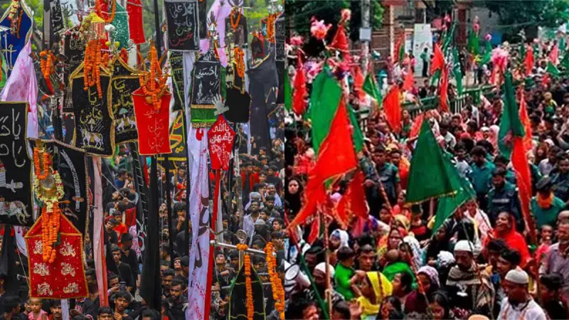 বাংলাদেশে কারবালার শোক: ৪০০ বছরের তাজিয়া মিছিল বাংলাদেশে কারবালার শোক: ৪০০ বছরের তাজিয়া মিছিল