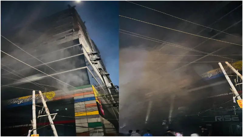 রেস্টুরেন্টে নয়, আগুন লেগেছে বেজমেন্টে রেস্টুরেন্টে নয়, আগুন লেগেছে বেজমেন্টে
