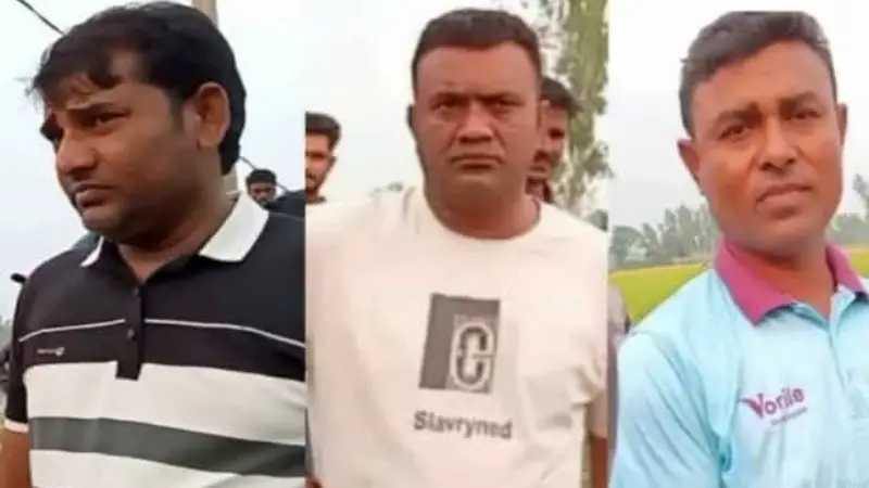 রায়গঞ্জে চাঁদা চাওয়ায় যুবদল ও কৃষকদলের ৩ নেতাকে গণপিটুনি রায়গঞ্জে চাঁদা চাওয়ায় যুবদল ও কৃষকদলের ৩ নেতাকে গণপিটুনি