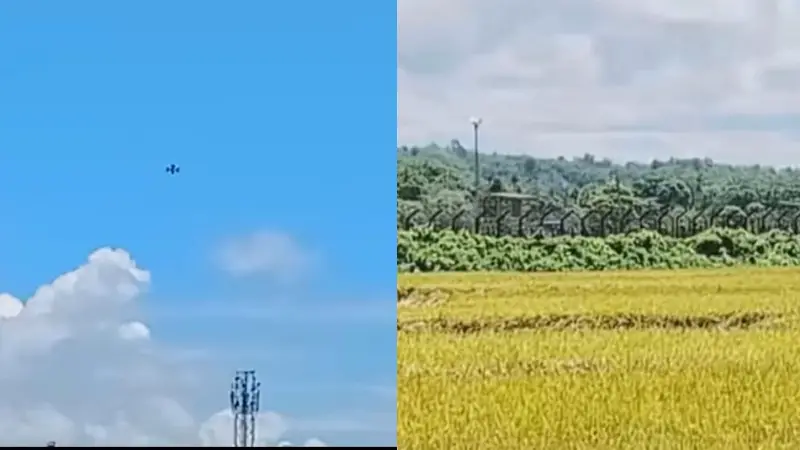 বাংলাদেশের সীমান্তে ভারতীয় ড্রোন, পুশ ইন করাকে কেন্দ্র করে বিজিবি-বিএসএফের মধ্যে উত্তেজনা বাংলাদেশের সীমান্তে ভারতীয় ড্রোন, পুশ ইন করাকে কেন্দ্র করে বিজিবি-বিএসএফের মধ্যে উত্তেজনা