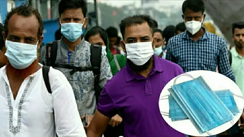 করোনা বাড়তেই মাস্কের বাজারে আগুন! করোনা বাড়তেই মাস্কের বাজারে আগুন!