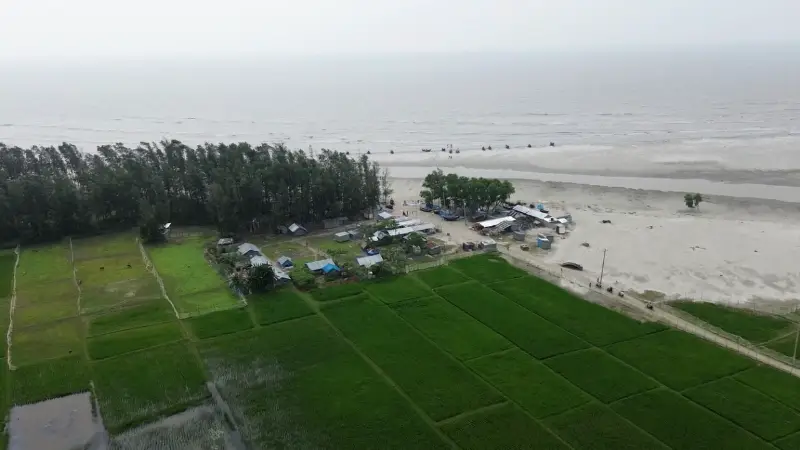 গঙ্গামতি চর: যেখানে সমুদ্র, লেক আর বন মিলে আঁকে প্রকৃতির কবিতা গঙ্গামতি চর: যেখানে সমুদ্র, লেক আর বন মিলে আঁকে প্রকৃতির কবিতা