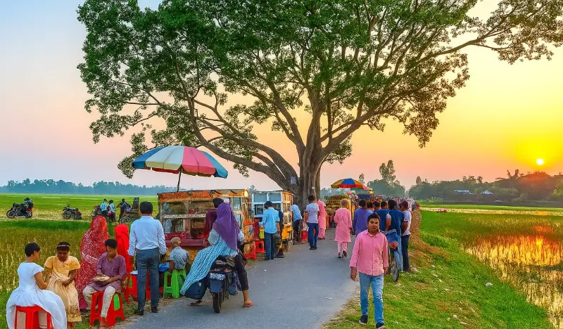 কুড়িগ্রামের ভাইরাল বটগাছ ঘিরে উৎসবমুখর জনজোয়ার কুড়িগ্রামের ভাইরাল বটগাছ ঘিরে উৎসবমুখর জনজোয়ার