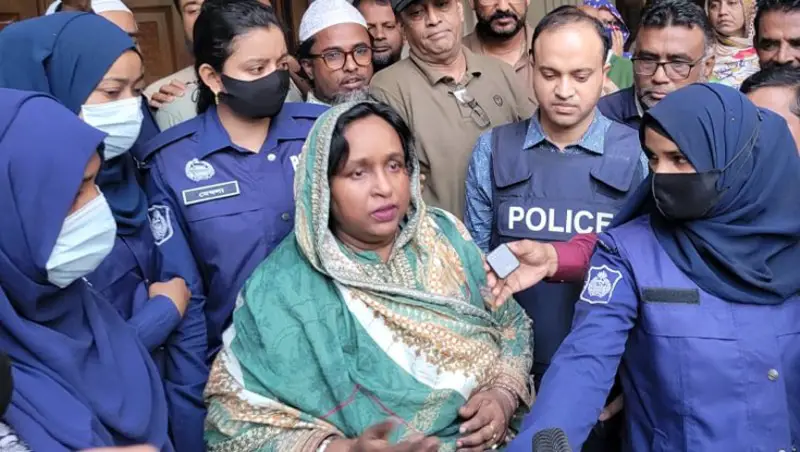 কারখানার শ্রমিক সজল হত্যা মামলায় সাবেক মেয়র আইভী ২ দিনের রিমান্ডে কারখানার শ্রমিক সজল হত্যা মামলায় সাবেক মেয়র আইভী ২ দিনের রিমান্ডে