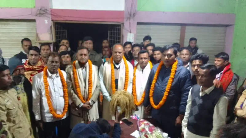 হোসেনপুরে জিনারী ইউনিয়ন বিএনপির নবগঠিত কমিটিকে সংবর্ধনা