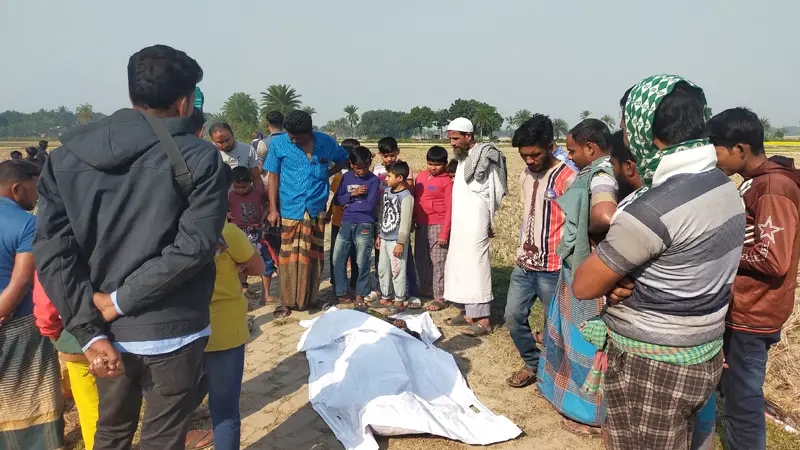 ঝিনাইদহে বিল থেকে এক ব্যক্তির মরদেহ উদ্ধার ঝিনাইদহে বিল থেকে এক ব্যক্তির মরদেহ উদ্ধার