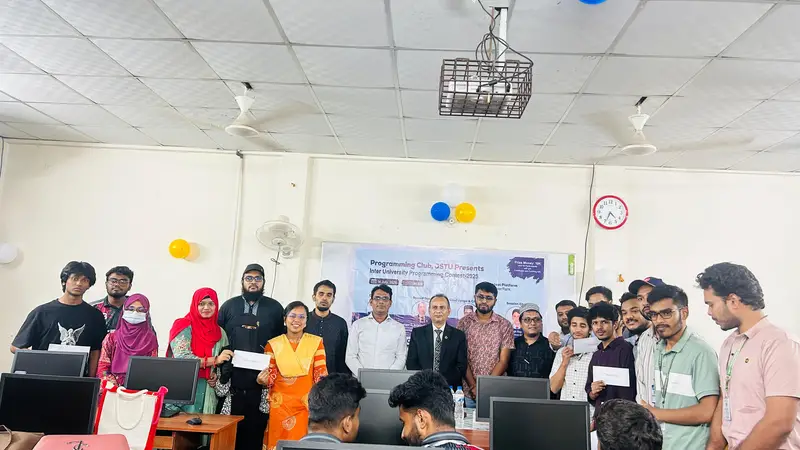 জাবিপ্রবিতে প্রোগ্রামিং কনটেস্ট: চ্যাম্পিয়ন টিম লিজিয়ন জাবিপ্রবিতে প্রোগ্রামিং কনটেস্ট: চ্যাম্পিয়ন টিম লিজিয়ন
