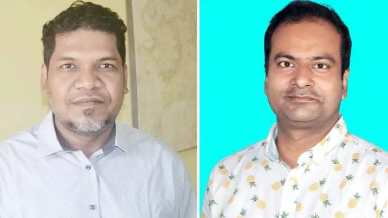 শিবগঞ্জ প্রেসক্লাবের সভাপতি বারি ও সম্পাদক সোনা