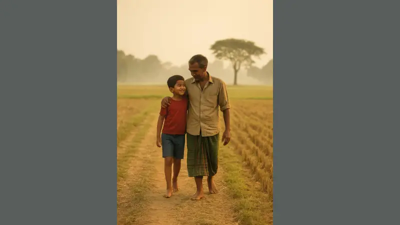 “বাবা নামটা উচ্চারণেই বুকে সাহস আসে”