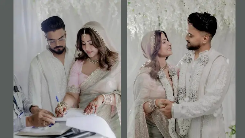 ক্যানসার আক্রান্ত অভিনেত্রী হিনা খানের বিয়ে: দীর্ঘ ১৩ বছরের প্রেমের পর ক্যানসার আক্রান্ত অভিনেত্রী হিনা খানের বিয়ে: দীর্ঘ ১৩ বছরের প্রেমের পর
