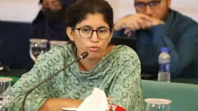 আওয়ামী লীগের জাতীয় নির্বাচনে অংশগ্রহণ আটকে দিয়েছে আন্দোলনকারীরা: উমামা ফাতেমা আওয়ামী লীগের জাতীয় নির্বাচনে অংশগ্রহণ আটকে দিয়েছে আন্দোলনকারীরা: উমামা ফাতেমা