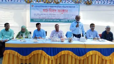 মাশরুম চাষের মাধ্যমে দারিদ্র্য হ্রাসের লক্ষ্যে মাঠ দিবস অনুষ্ঠিত