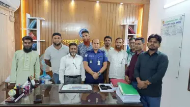 সাংবাদিকদের সঙ্গে মতবিনিময়ে সহকারী পুলিশ সুপার