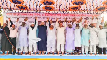 রায়পুরার চরাঞ্চলে থানা বাস্তবায়নের দাবিতে সমাবেশ