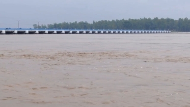তিস্তায় বাঁধ ভেঙে প্লাবিত লোকালয়, পানিবন্দি কয়েক হাজার মানুষ