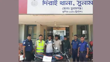 দিরাইয়ে পুলিশের অভিযানে ধরা পড়ল চোরচক্রের তিন সদস্য