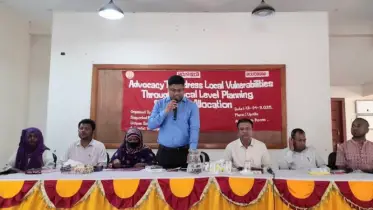 বাগেরহাটে জলবায়ু ঝুঁকি মোকাবেলায় যুব নেতৃত্বে সভা