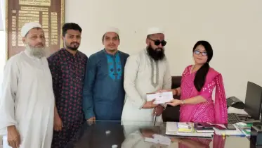 কুমিল্লার লালমাইয়ে জুলাই যোদ্ধা সাব্বির আহমেদ পেলেন ১ লক্ষ টাকা 