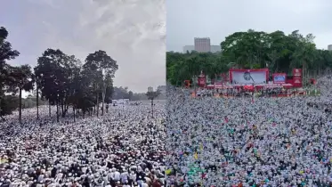 সোহরাওয়ার্দী উদ্যানে ইসলামী আন্দোলনের মহাসমাবেশ যেন জনসমুদ্র!