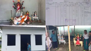 মন্দিরের জায়গায় রাস্তা নির্মাণে বাধা দেয়ায় মামলা দায়ের, ক্ষুব্ধ স্থানীয়রা