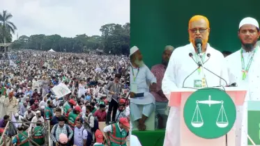 জামায়াতে ইসলামীর সমাবেশে আবারার ফাহাদের বাবার ক্ষোভ