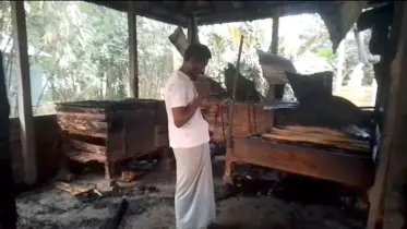 কুড়িগ্রামে ভয়াবহ অগ্নিকাণ্ডে নিঃস্ব দিনমজুর পরিবার