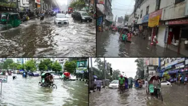 রাজধানীর স্বস্তির বৃষ্টি রুপ নেয় দুর্ভোগে, আরও ৫ দিন বজ্র-বৃষ্টির সম্ভাবনা