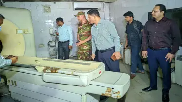 রংপুর মেডিকেলে যন্ত্রাংশ সচল করতে স্বাস্থ্য বিভাগের পরিদর্শন 