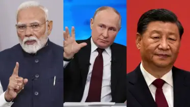 যুক্তরাষ্ট্রকে বাদ দিয়েই একজোট হচ্ছে ভারত-রাশিয়া-চীন!
