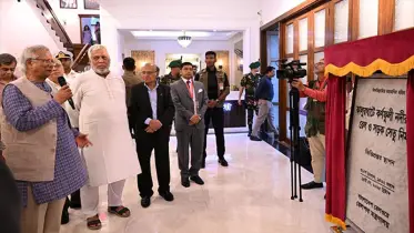 কালুরঘাট সেতুর ভিত্তিপ্রস্তর স্থাপন করলেন প্রধান উপদেষ্টা