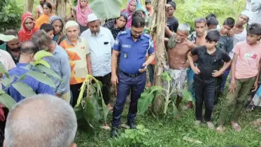 নরসিংদীতে কলাবাগান থেকে যুবকের গলাকাটা লাশ উদ্ধার