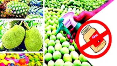 মৌসুমি ফলে রাসায়নিক ব্যবহার