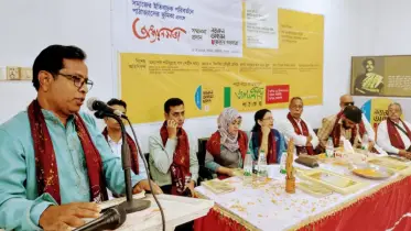 নেত্রকোনায় জলসিঁড়ি সম্মাননা পেলেন ৩ গুণী