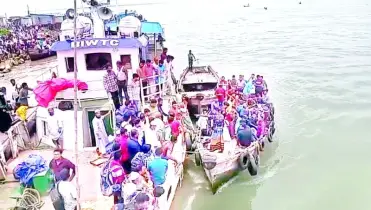 ভোলা-লক্ষ্মীপুর নৌ রুটে যাত্রীবাহী লঞ্চ সি-ট্রাক বন্ধ