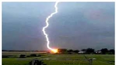 নান্দাইলে বজ্রপাতে একসঙ্গে পিতা-পুত্রের মর্মান্তিক মৃত্যু