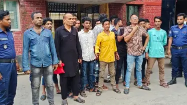 বাগেরহাটে ককটেলসহ ১৮ শ্রমিকদল নেতা গ্রেপ্তার
