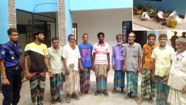 মাটিকাটা শ্রমিক ভাড়া করে আওয়ামী লীগের ঝটিকা মিছিল