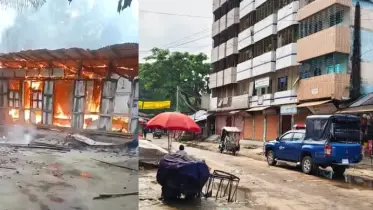 আধিপত্য বিস্তারে খুনের পর এবার বাড়িঘরে অগ্নিসংযোগ