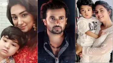 বাবা দিবসে শাকিবকে নিয়ে ২১ মিনিটের ব্যবধানে অপু-বুবলীর পোস্ট