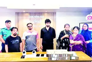 উত্তরায় অপহৃত স্কুলছাত্রী  উদ্ধার, চক্রের ৫ সদস্য আটক