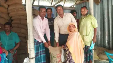 ধনবাড়ীতে খাদ্যবান্ধব কর্মসূচীর চাল বিতরণ