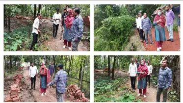 বাকেরগঞ্জে উন্নয়ন কাজ তদারকিতে ইউএনওর সজাগ দৃষ্টি